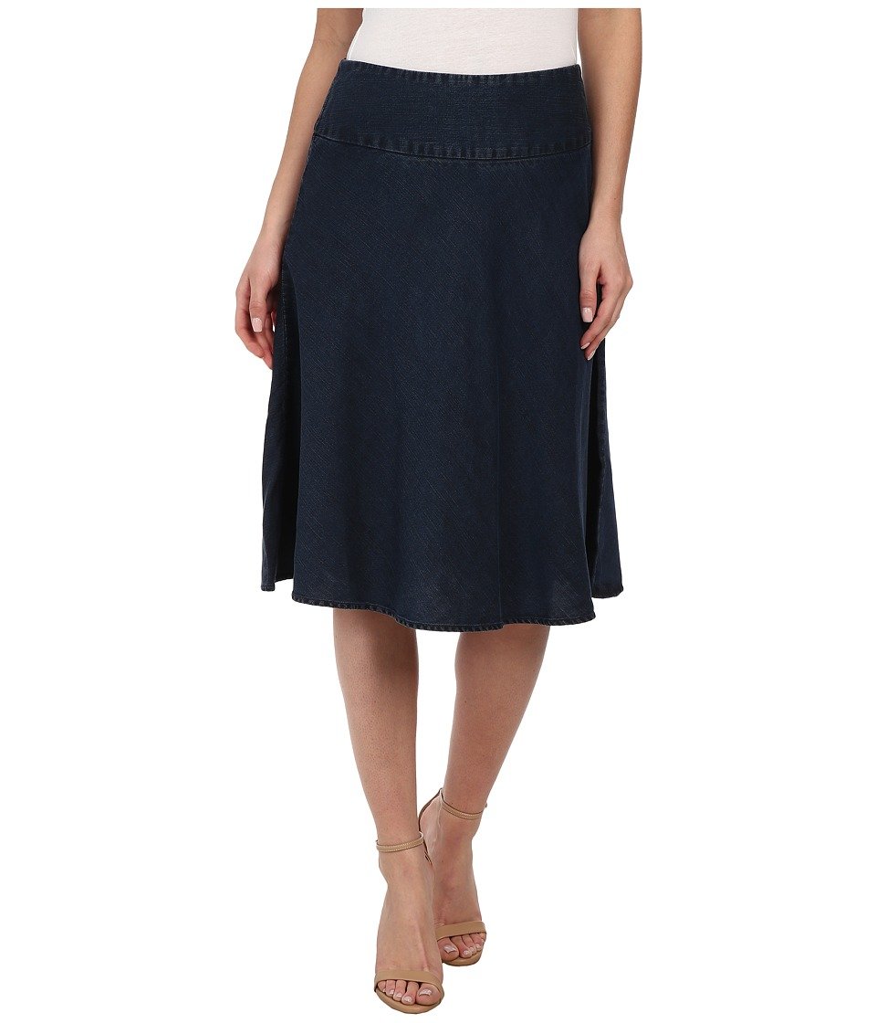 NIC+ZOE Women's Denim Flirt Skirt - High Waisted A-Line Mini Skirt for Summer | Casual Outfit, Beach Wear & Date Night Fashion