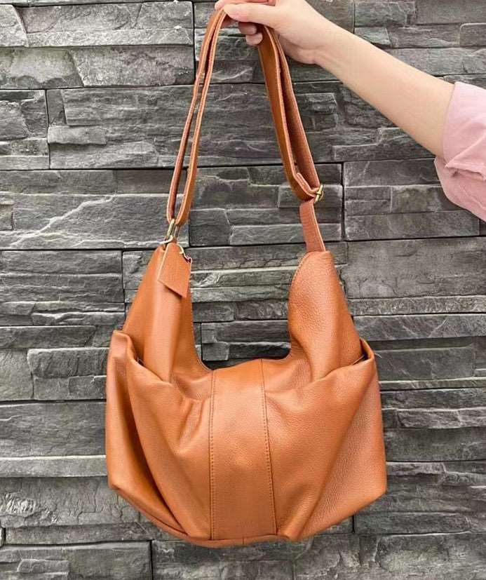 Stylish Genuine Leather Crossbody Bag for Women - Fashionable & Durable Everyday Shoulder Purse - Perfect for Work, Travel, and Shopping