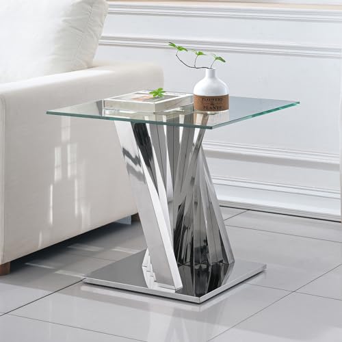 Silver - End Table