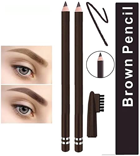 Professional Eyebrow Pencil Light Brown - Waterproof, Long-Lasting, Natural Look - Perfect for Daily Makeup & Eyebrow Shaping