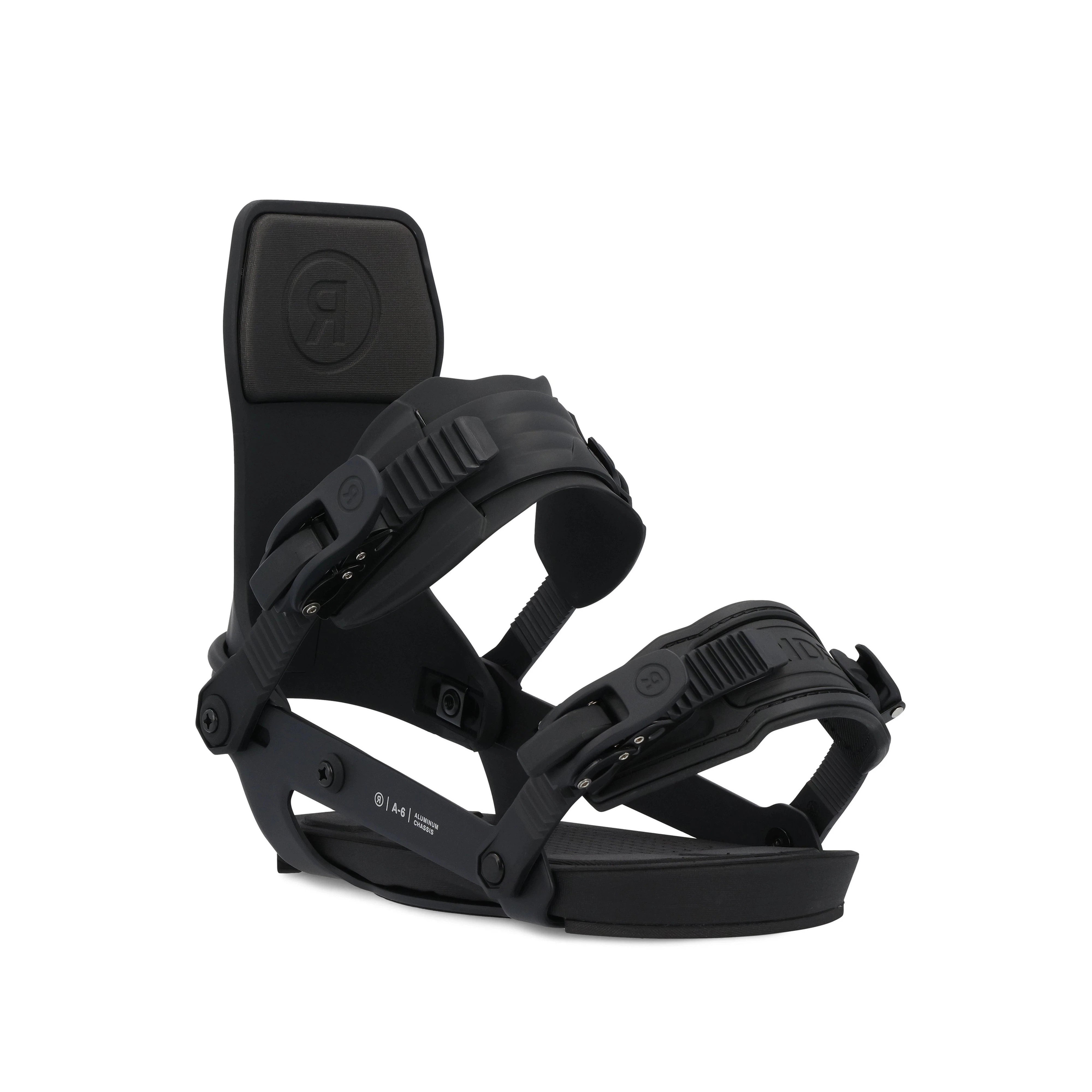 2025 Ride A 6 Snowboard Bindings - High-Performance Snowboard Bindings for All-Mountain & Freestyle Riding - Perfect for Powder, Park & Backcountry Adventures