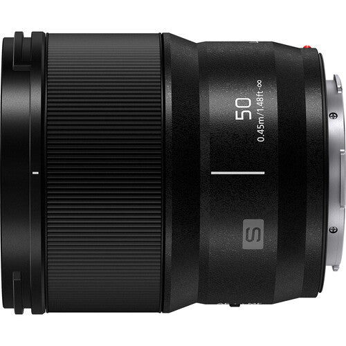 Panasonic LUMIX S 50mm f/1.8 Full Frame Lens for Mirrorless Cameras - Fast Aperture Prime Lens for Portrait, Street & Low Light Photography
