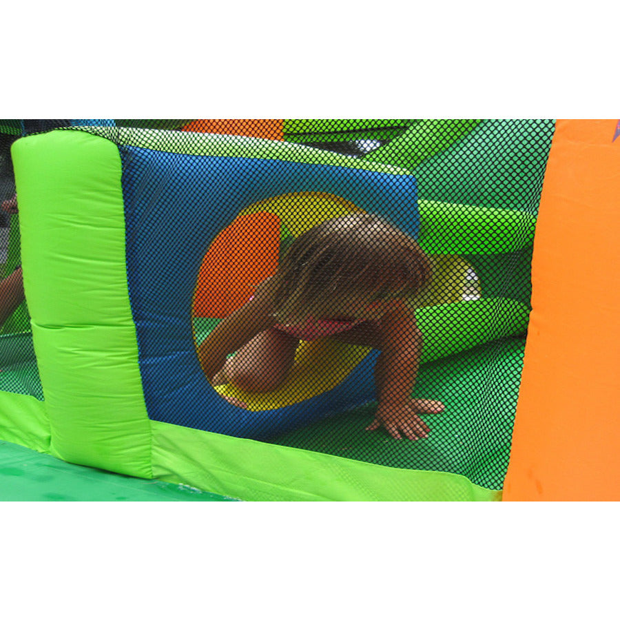 KidWise 11-in-1 Inflatable Bounce House with Water Slide - Outdoor Play Set for Kids Birthday Parties, Backyard Fun & Summer Water Activities