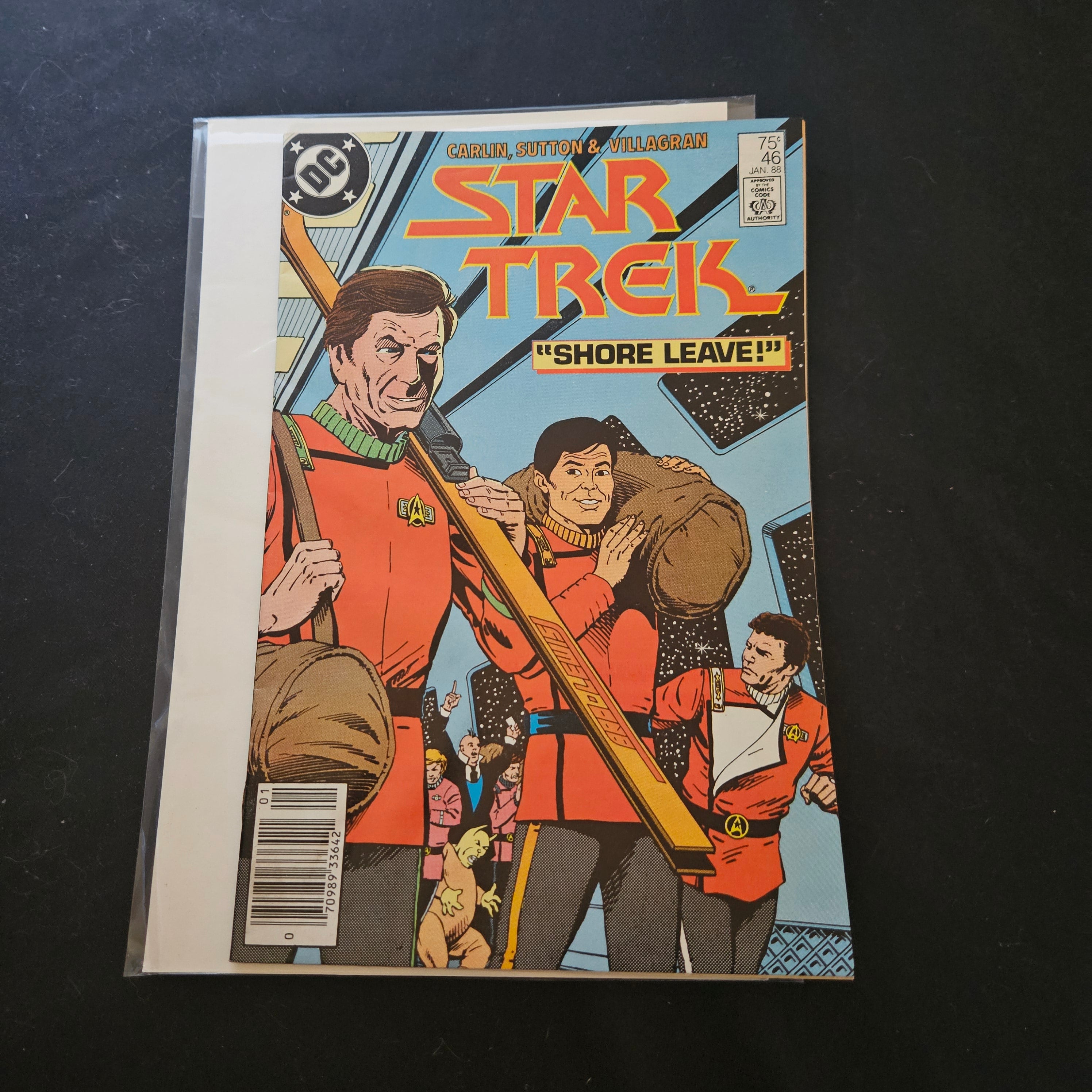 Star Trek: Shore Leave #46 DC Comics 1987 Vintage Collectible - Perfect for Sci-Fi Fans & Comic Collectors
