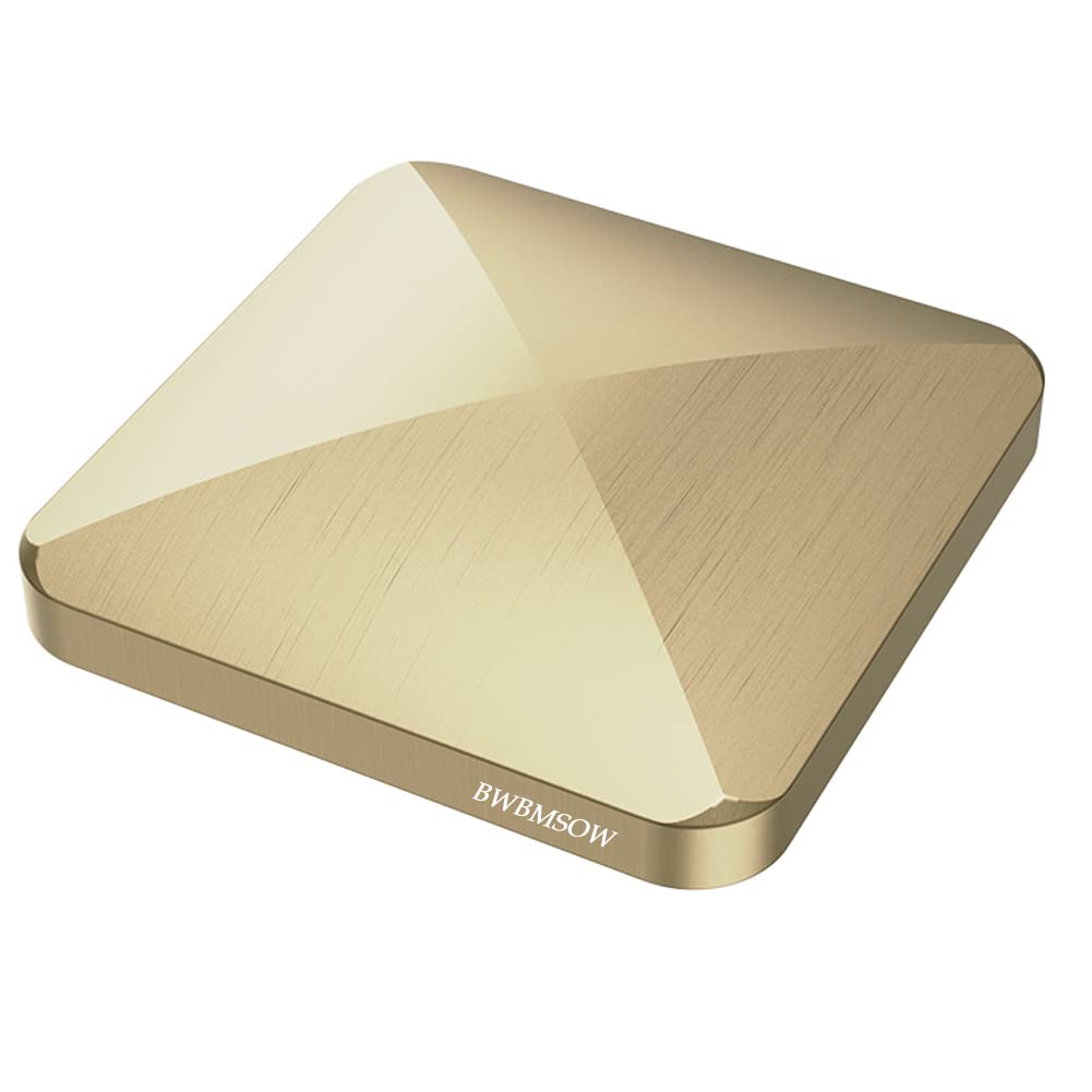 Kinetic Desk Spinning Toy - Metal Fingertip Stress Reliever, Office Decompression Gadget with Smooth Rotation (Gold) | Perfect for Office Work, Study Breaks & Anxiety Relief