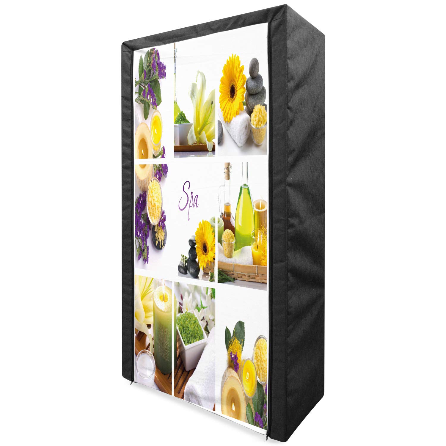 Ambesonne Portable Fabric Wardrobe - 33.5