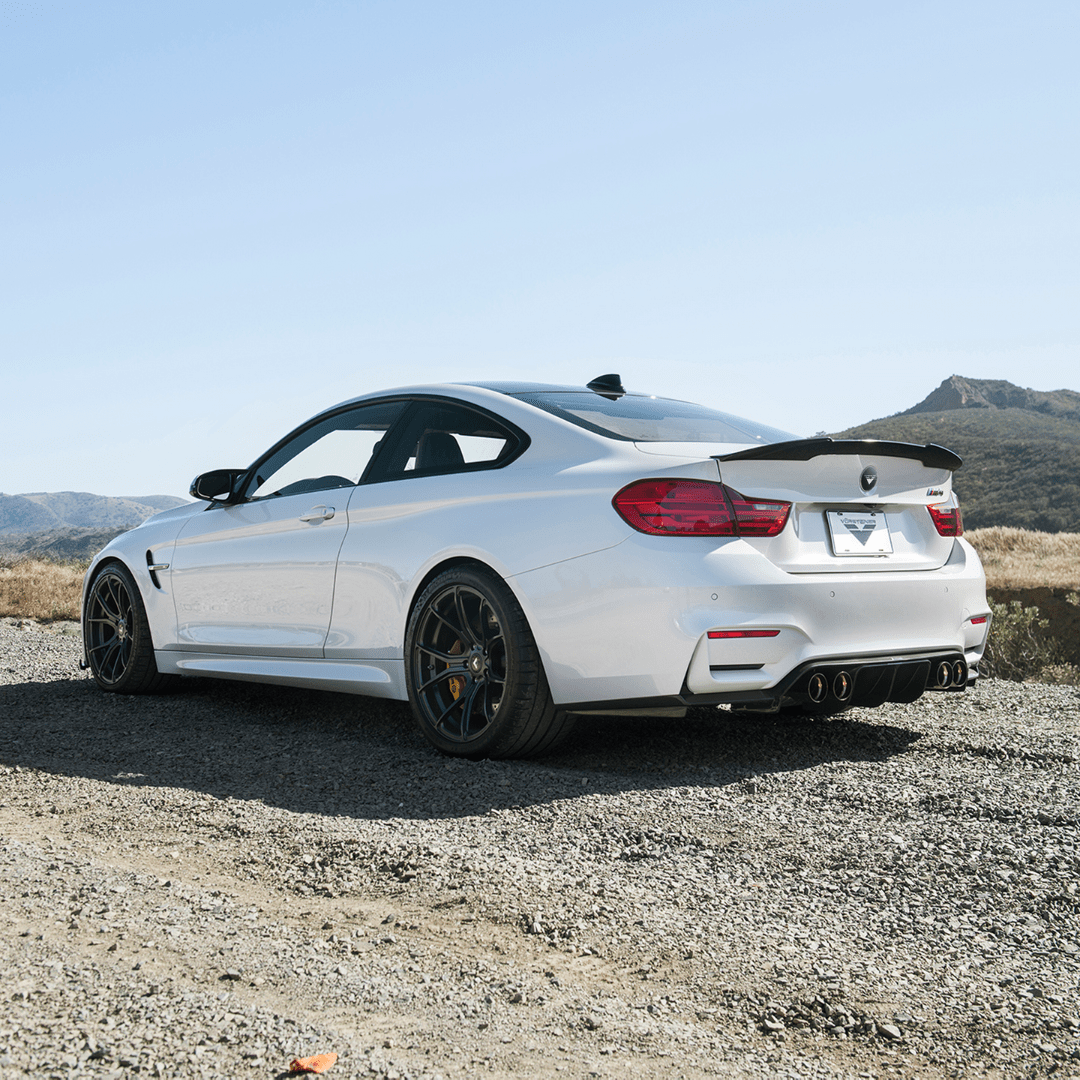 BMW F8X M3 M4 GTS Carbon Fiber Rear Diffuser V Style - High Performance Aero Upgrade for Track & Street Racing