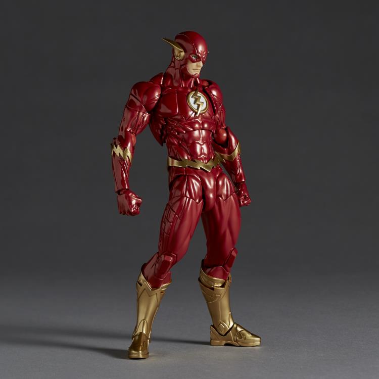 Amazing Yamaguchi Revoltech The Flash Action Figure NR010 - Highly Articulated Collectible for DC Fans & Display Scenes