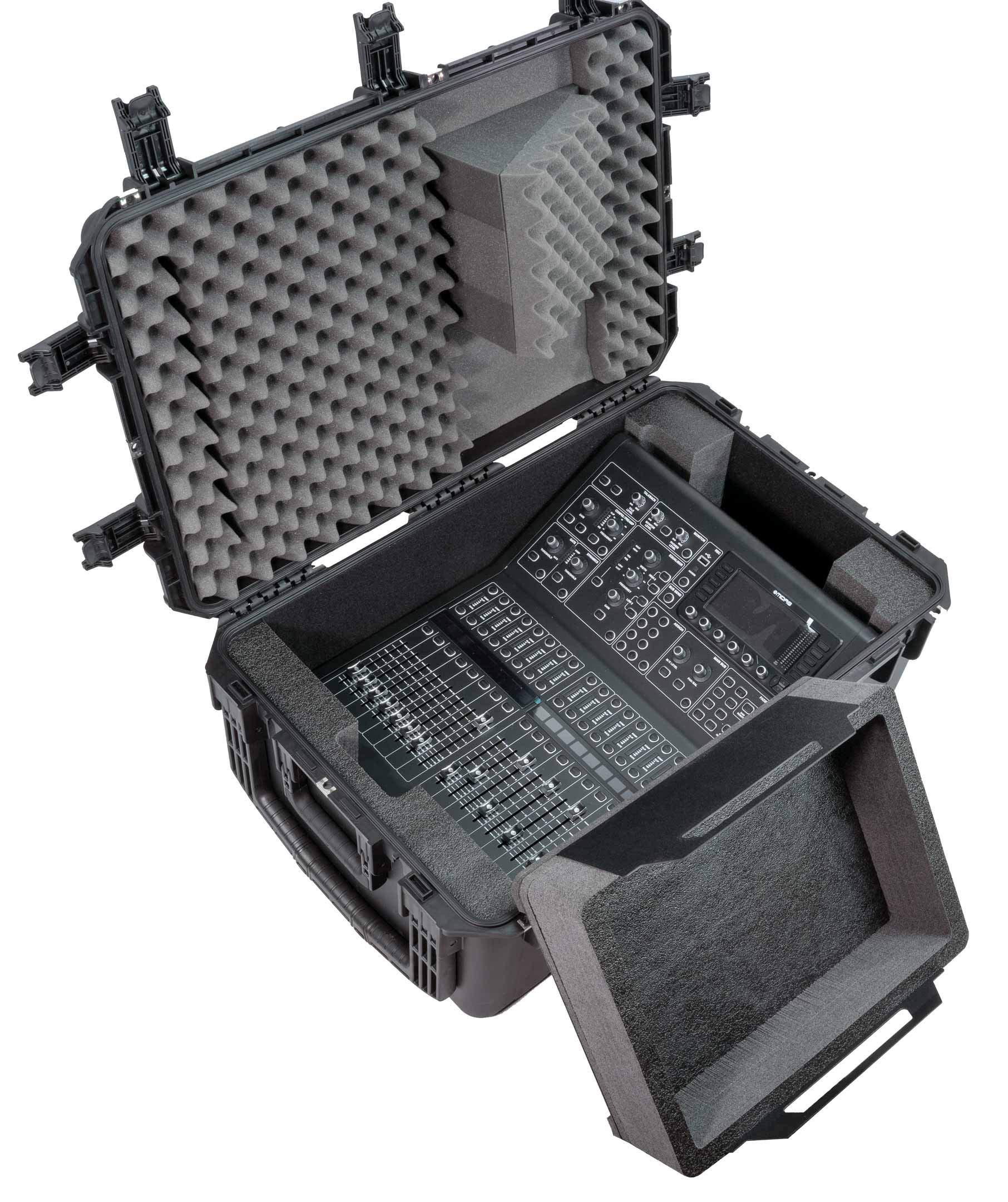 Waterproof Hard Case for Midas M32R Digital Mixer - Shockproof Protective Storage Box with Custom Foam | Perfect for Studio, Live Performances & Travel