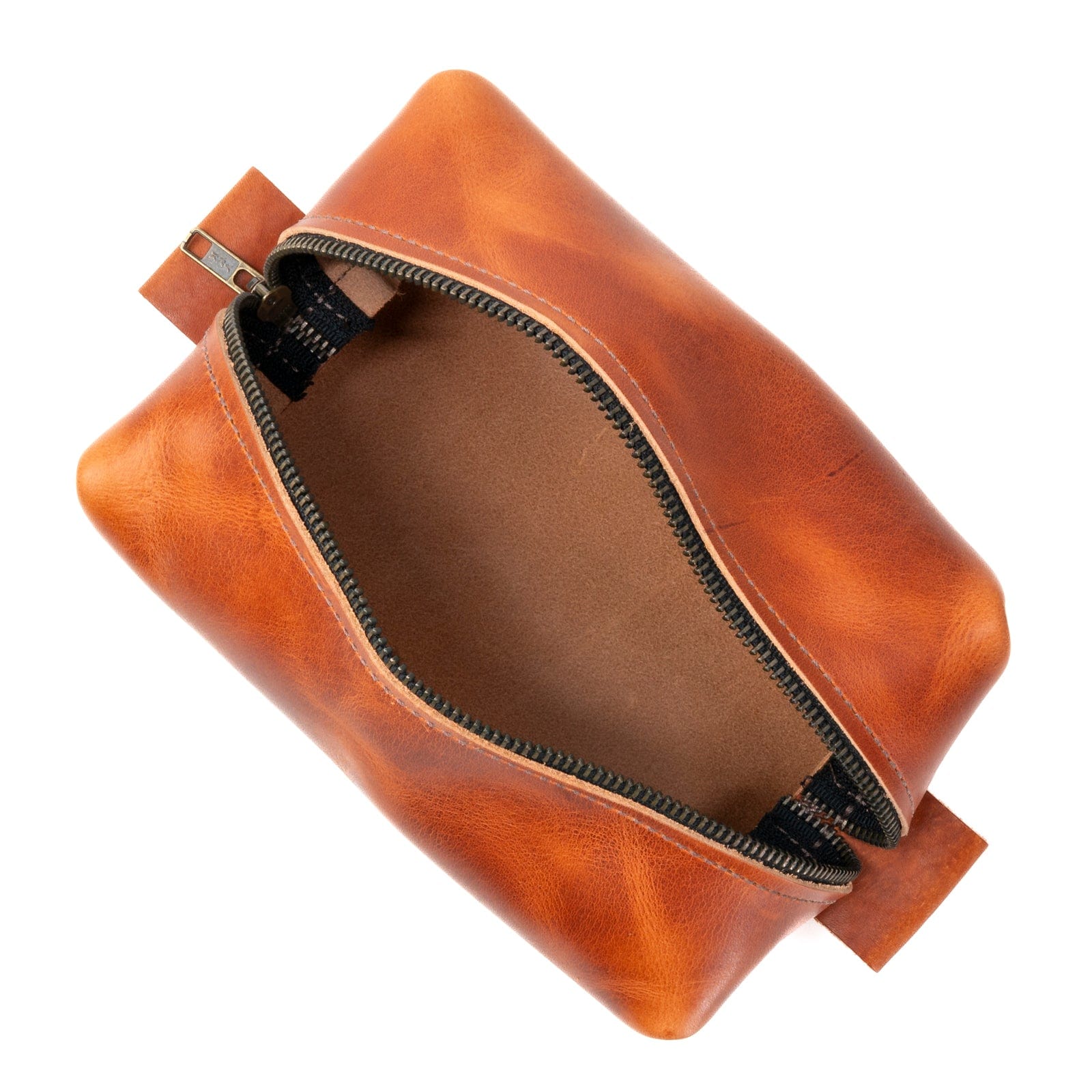 Premium Leather Toiletry Bag for Men & Women - Waterproof Travel Cosmetic Organizer - Perfect for Gym, Business Trips & Vacation Essentials