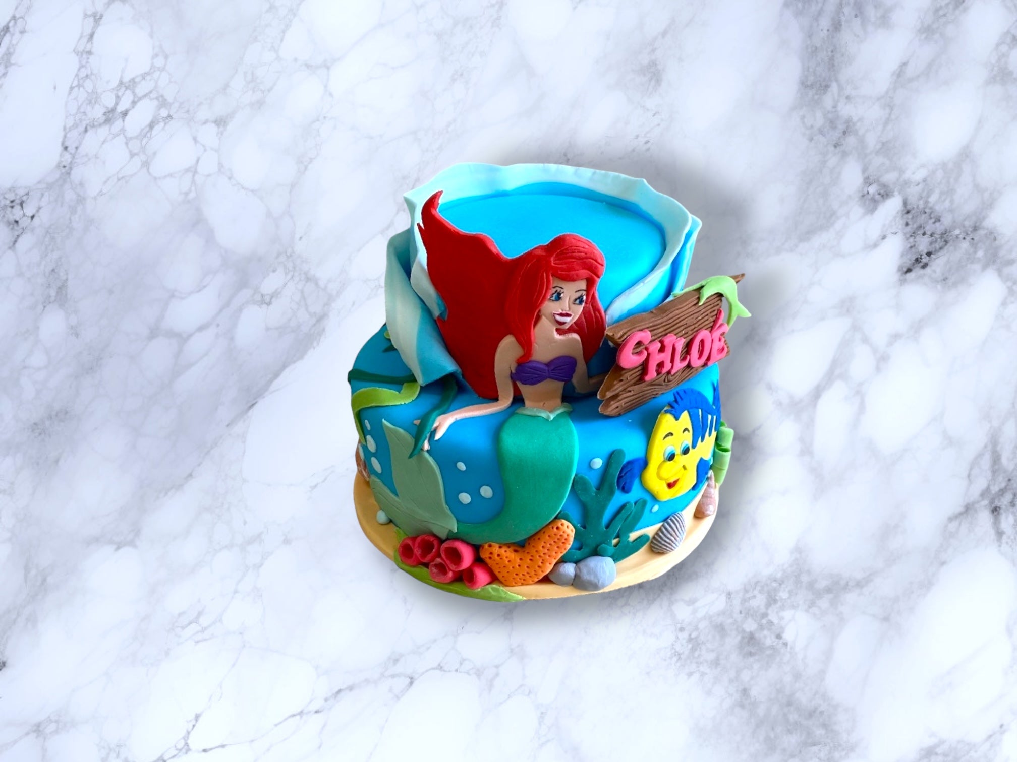 Disney Princess Birthday Cake - Frozen, Cinderella, Ariel & More - Perfect for Kids Birthday Parties & Celebrations