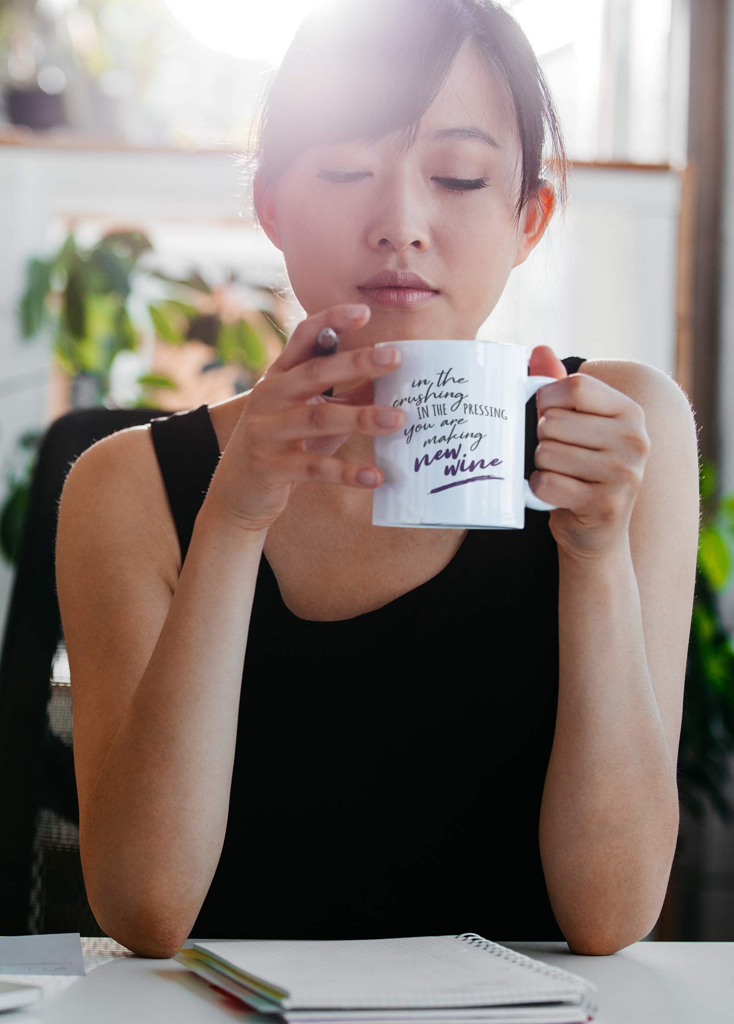 15oz Inspirational Christian Song Lyrics Coffee Mug - Perfect for Tea, Bible Study & Gift Giving