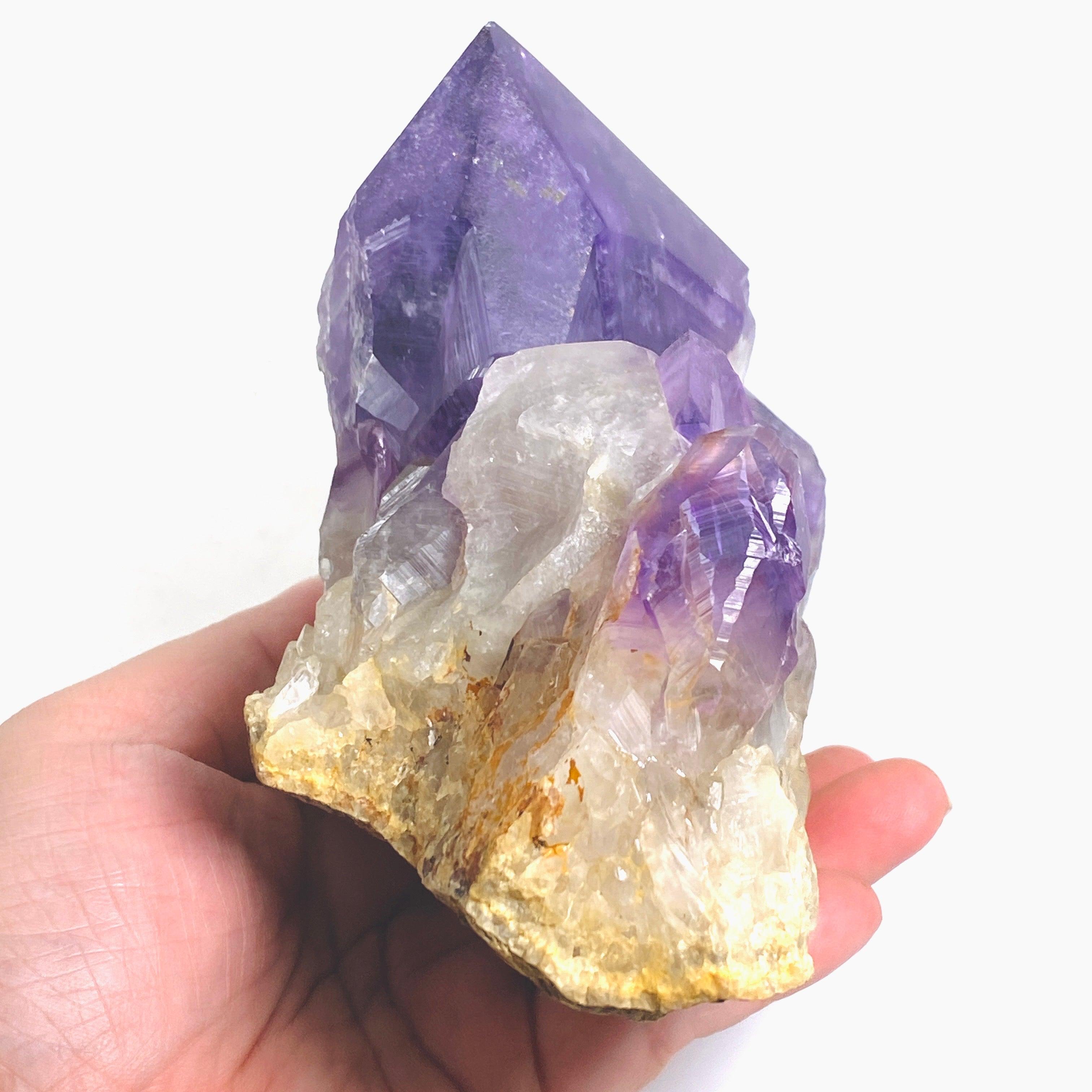 Natural Amethyst Crystal Cluster - Healing Stone for Meditation, Home Decor & Spiritual Gifts | Perfect for Reiki, Feng Shui & Yoga Spaces