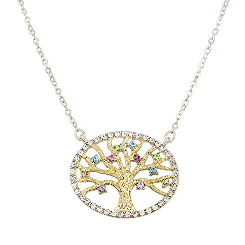 Tree of Life 5 Gold & Rhodium