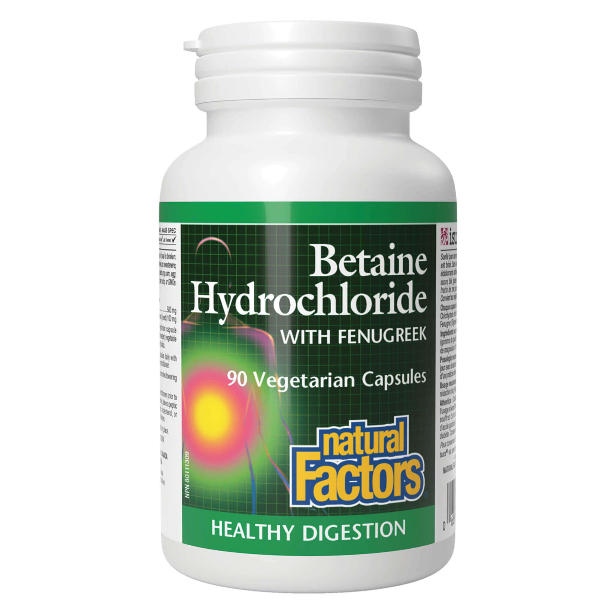 Betaine HCL 500mg Supplement for Digestive Support - Supports Stomach Acid Production & Gut Health - Ideal for Low Stomach Acid & Heartburn Relief