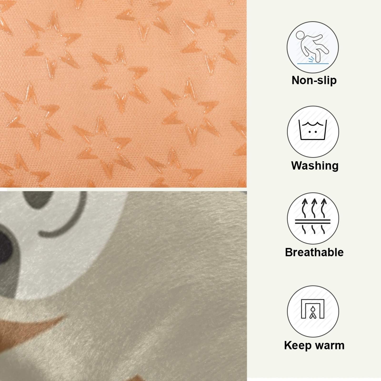 Soft Sloth Dog Bed for Small & Medium Dogs - Ultra Comfortable Rectangle Pet Bed with Calming Design, 24x18 Inch - Perfect for Puppies, Cats & Pets in Living Room or Bedroom