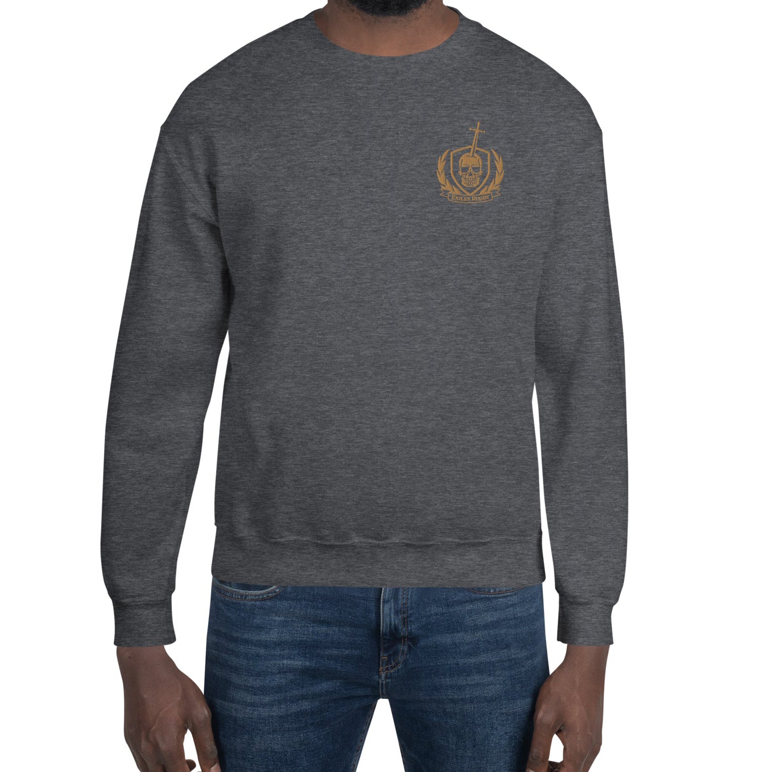 Exiles RFC Unisex Crewneck Sweatshirt - Comfortable Cotton Pullover for Men & Women - Perfect for Casual Wear, Sports & Team Events