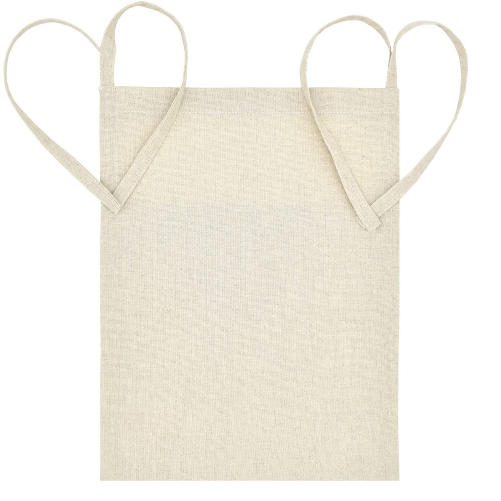 Sikye Baby Crib Organizer - Linen Hanging Storage Bag with Pockets for Nursery Decor, Bedside Organizer (SIK_8101) | Perfect for Diapers, Toys & Baby Essentials Storage in Nursery Rooms