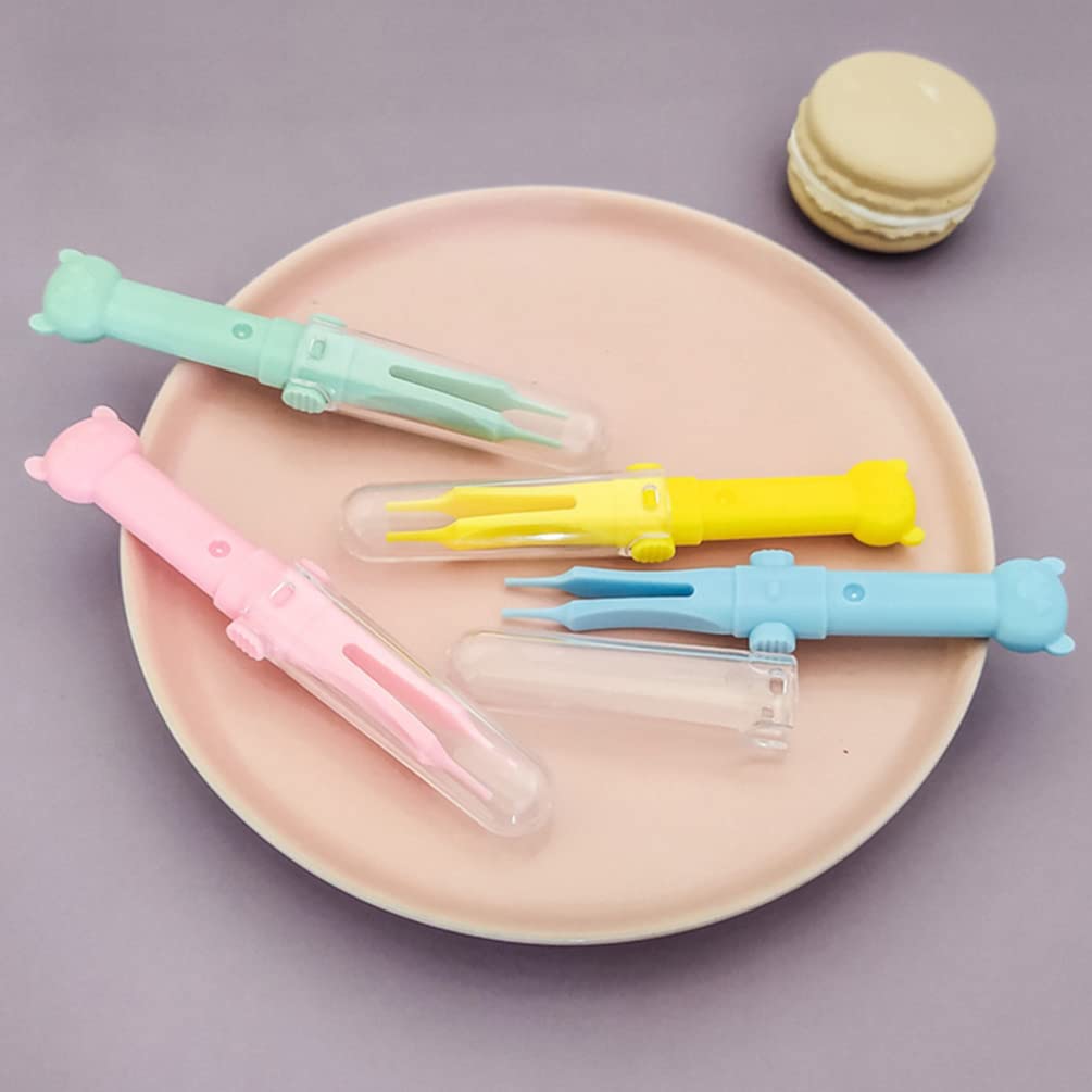 10-Piece Clip Belly Button & Ear Cleaning Tool Set - Baby Nose & Ear Wax Cleaner, Round Brush & Precision Tweezers for Infants - Safe & Gentle Hygiene Kit for Newborns, Toddlers & Kids - Perfect for Bath Time & Daily Baby Care Routine