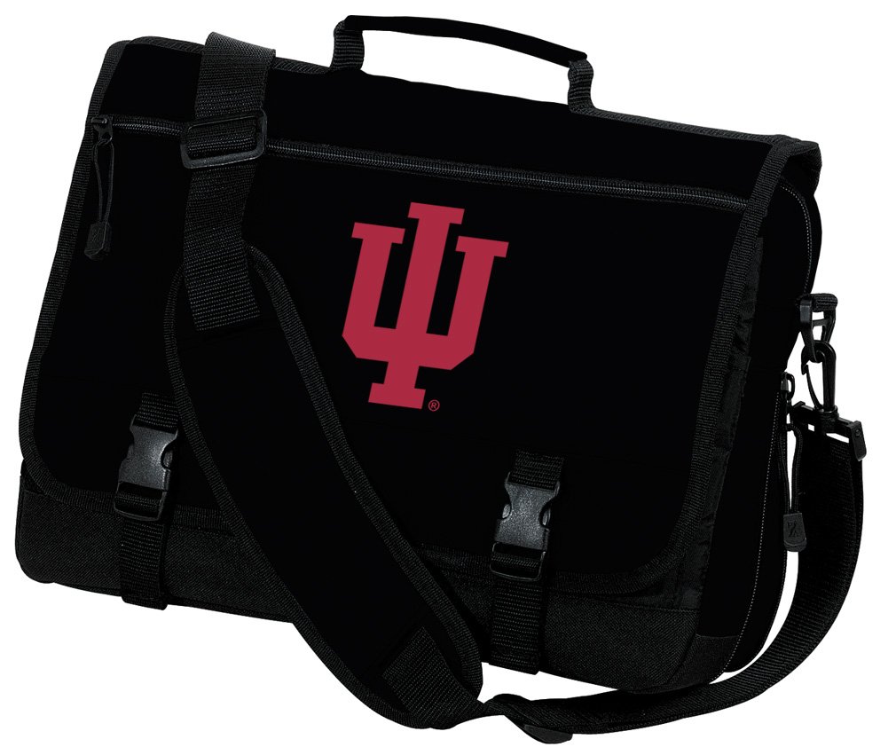 Indiana University Laptop Messenger Bag - Durable IU Briefcase for Students & Professionals - Perfect for Campus, Work & Travel