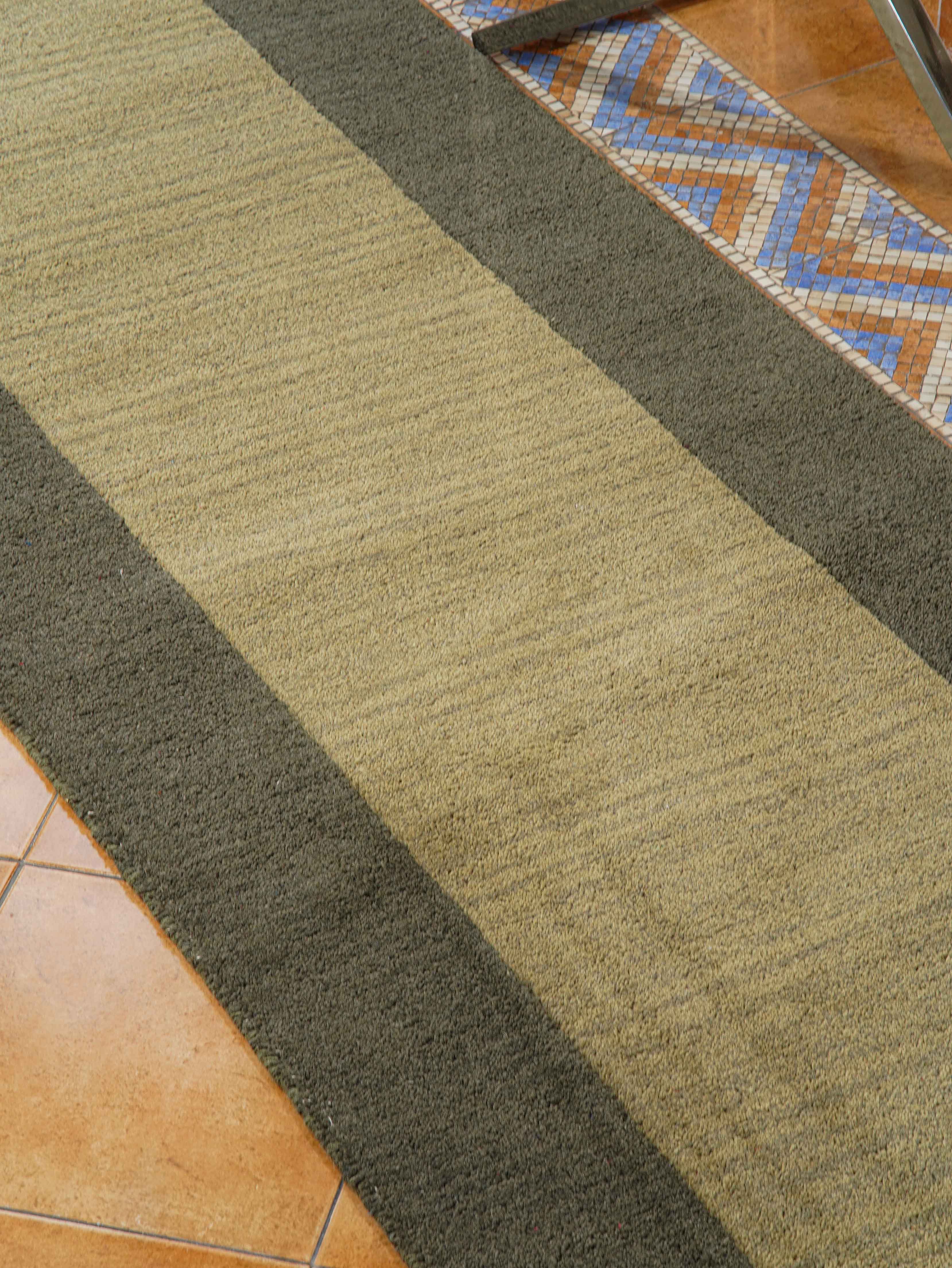 Premium Hand Tufted Wool Area Rug - Soft & Durable Non-Slip Living Room Carpet for Home Decor, Bedroom, Nursery (5x8ft, Beige) | Perfect for Cozy Spaces & High-Traffic Areas