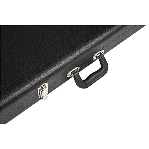 Fender Pro Series Precision Bass/Jazz Bass Case - Heavy Duty Black Gig Bag for Electric Bass Guitars | Perfect for Travel, Gigging & Storage