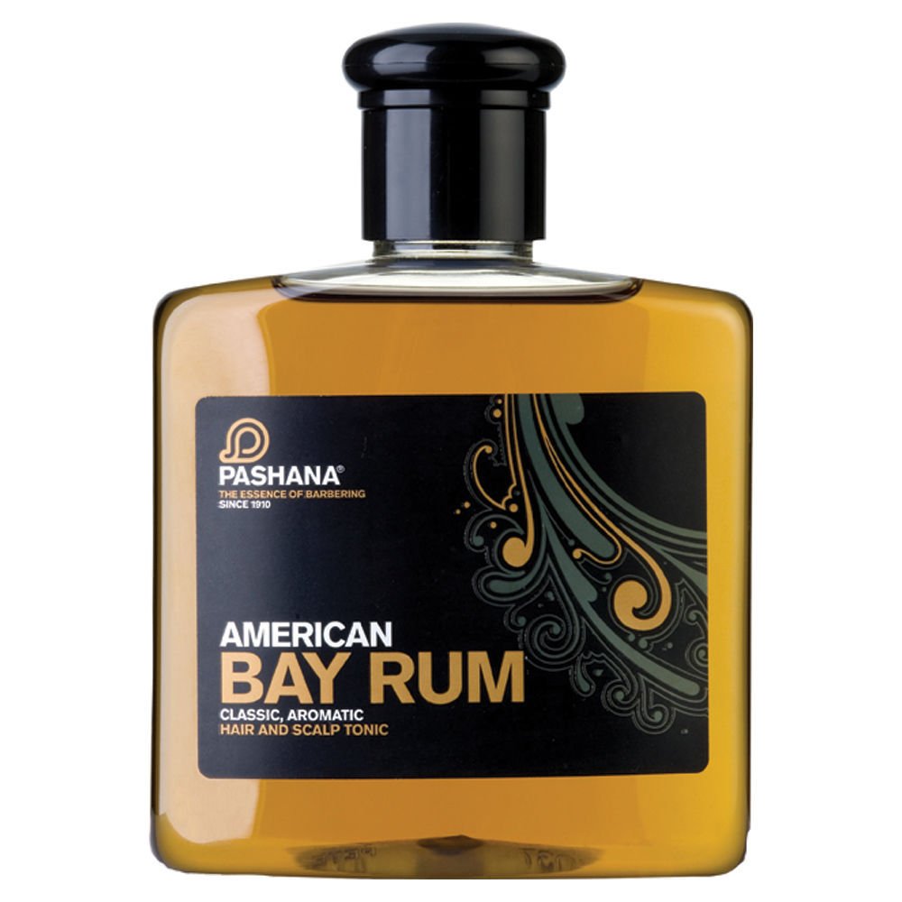 Pashana PBR250 American Bay Rum Lotion 250ml - Classic Bay Rum Scent for Men - Refreshing After Shave & Hair Tonic - Perfect for Grooming, Post-Shave Care & Barber Shop Use