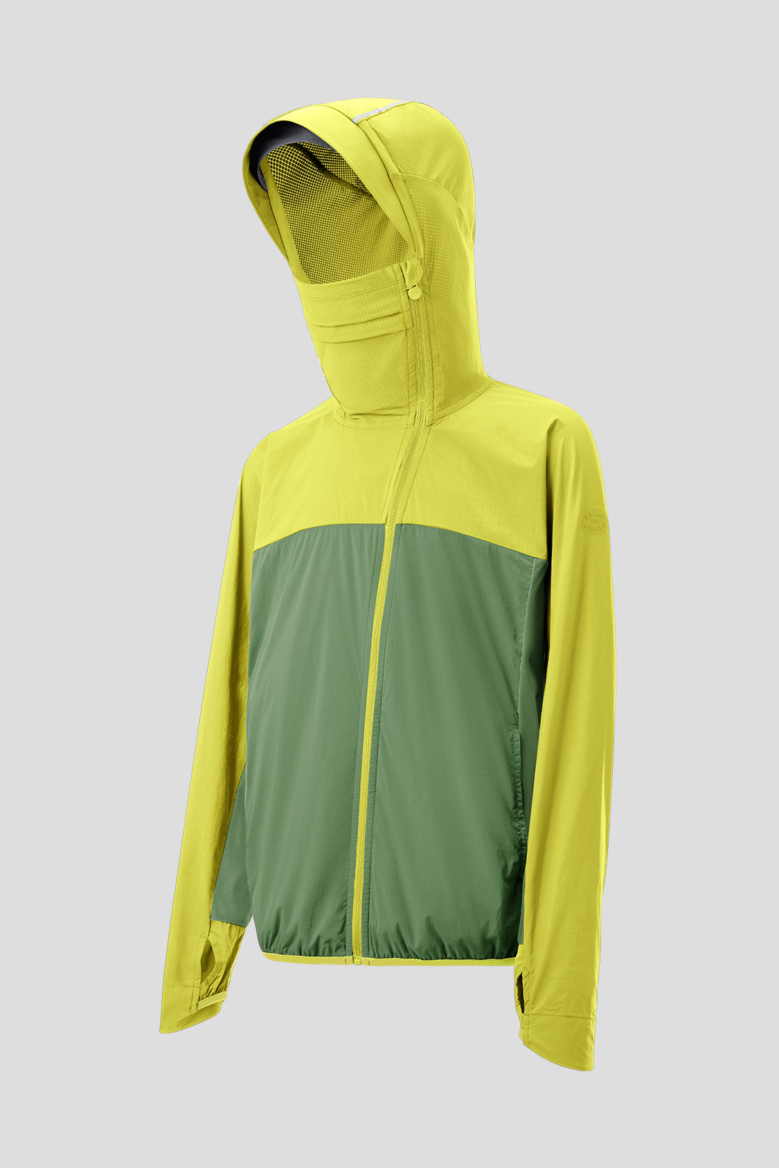 Kids' Lightweight Packable Sun Protection Jacket UPF50+ - Waterproof Windproof Hooded Jacket for Outdoor Activities, Beach, Hiking & Travel