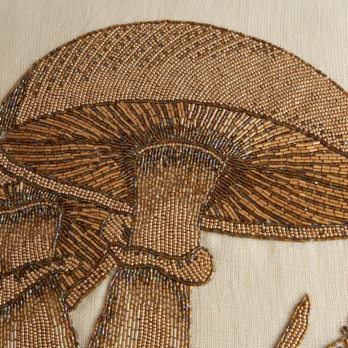 Large Mushroom Beaded Pillow - Soft & Comfortable Decorative Throw Pillow for Couch, Bed, Sofa - Perfect for Home Decor, Living Room, Nursery & Gifts