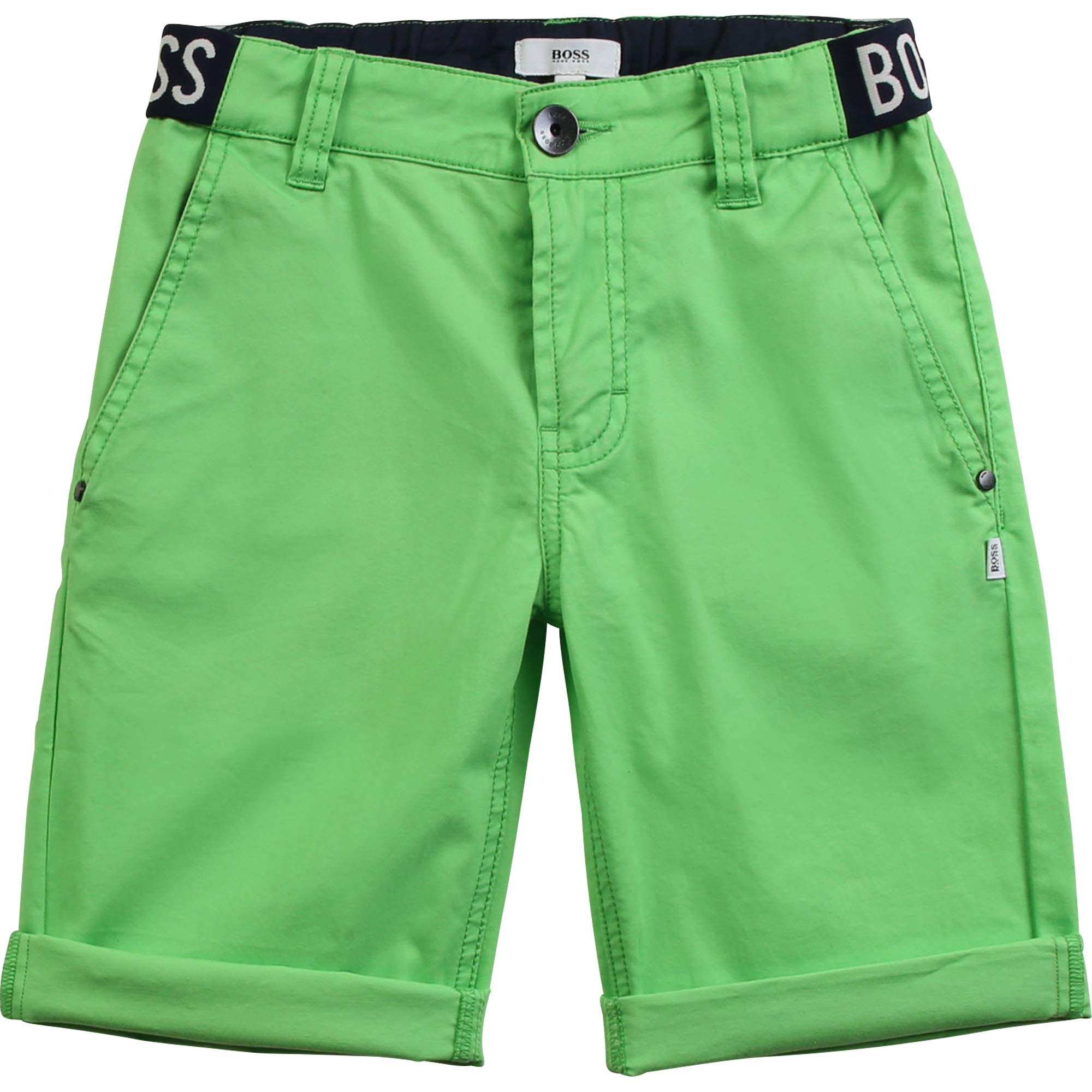 Hugo Boss Boys' Cotton Shorts for Kids - Comfortable & Stylish Summer Playwear for Outdoor Activities and Casual Wear