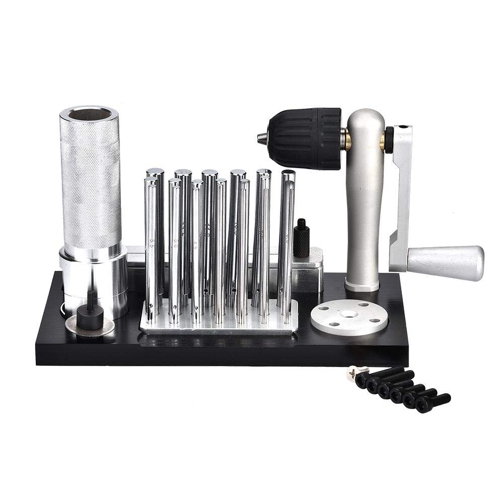 Zetiling Professional Jump Ring Maker Tool Kit - Stainless Steel Jewelry Making Supplies with Groove, Cutting Blade & 20 Mandrels for DIY Bracelets, Necklaces & Craft Projects
