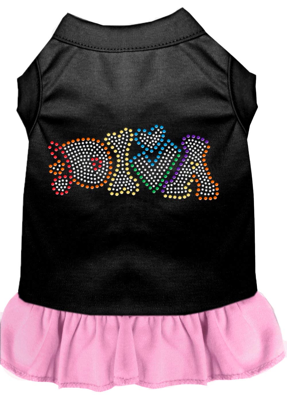 Sparkling Rhinestone Pet Dress for Dogs & Cats - 
