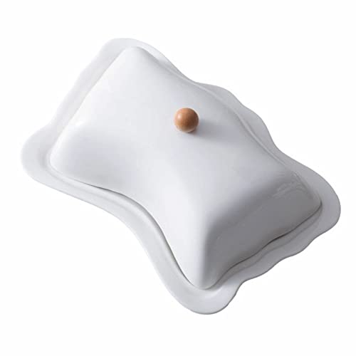 Butter Dish with Lid - Airtight Butter Keeper for Kitchen, Margarine & Cheese Storage Container - Perfect for Dining Tables, Breakfast Spreads & Entertaining Guests