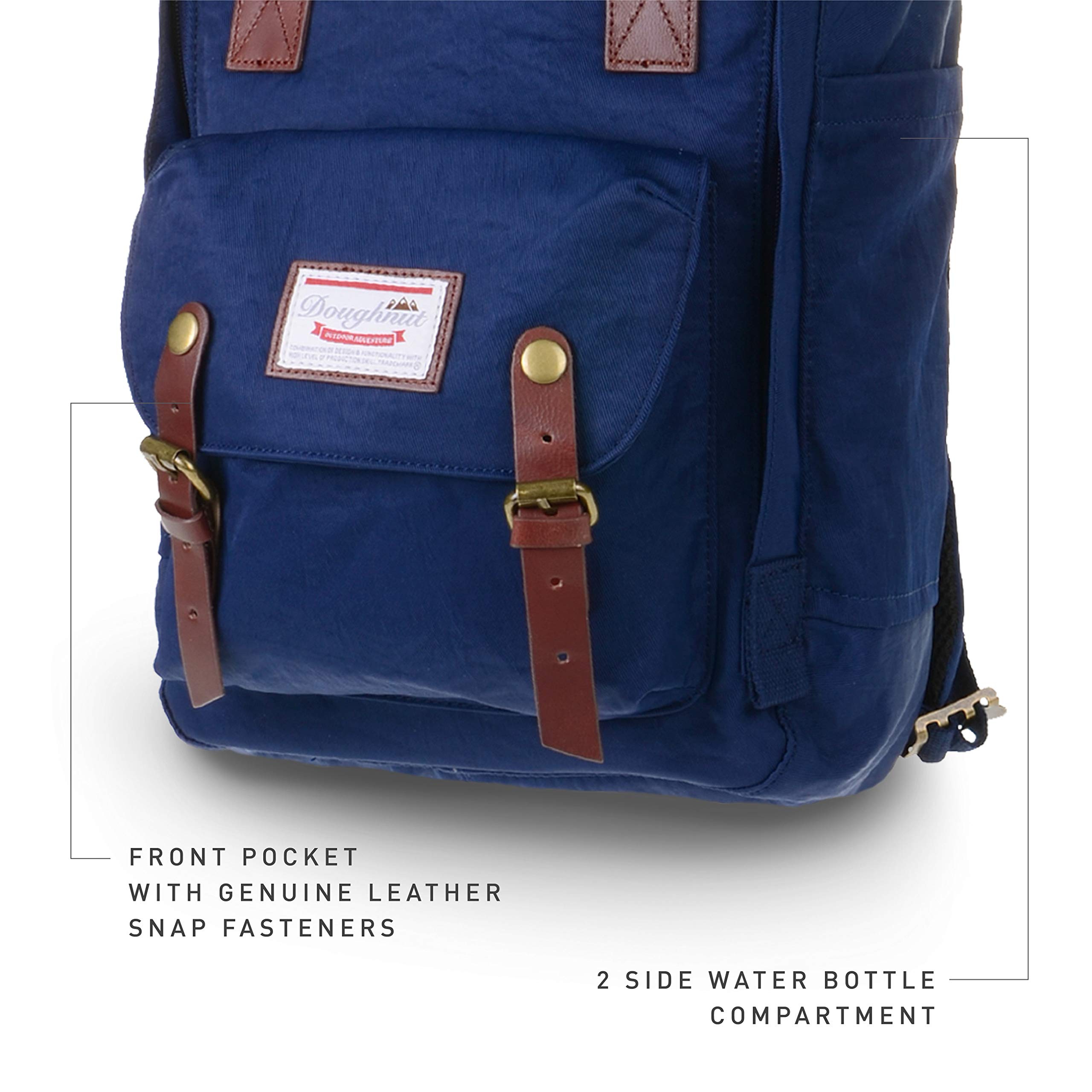 16L Lightweight Travel Backpack for Women - Stylish Doughnut Macaroon College Daypack, Casual Hiking & Commuter Backpack for School, Work & Weekend Getaways