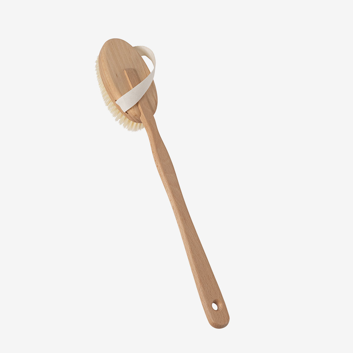 Premium Beechwood Body Brush for Dry Brushing & Exfoliation – Natural Wooden Massage Brush for Lymphatic Drainage & Skin Renewal – Ideal for Spa, Home Use & Self-Care Rituals