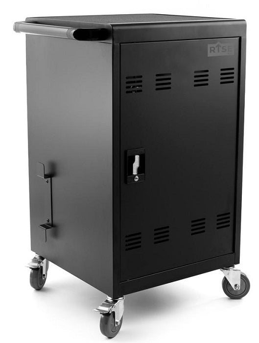 Rise K12 30-Unit USB Charging Cabinet for Schools & Classrooms - Secure Device Storage & Organization Solution