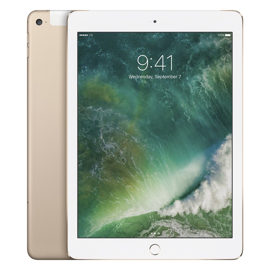 Apple iPad Air 2 128GB 4G LTE & Wi-Fi Gold (Renewed) - Perfect for Work, Study & Entertainment on the Go