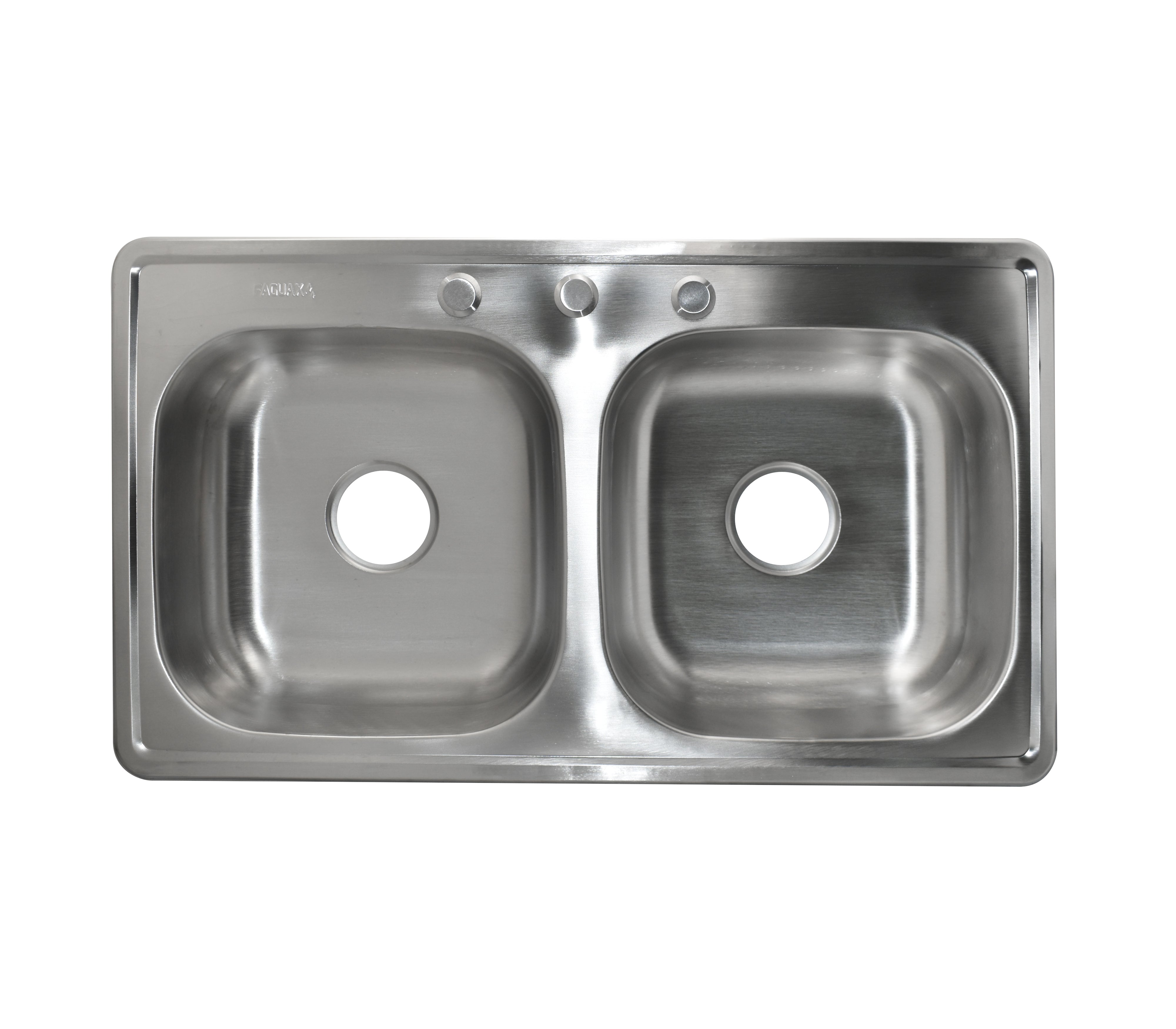 Stainless Steel Double Bowl Kitchen Sink 33