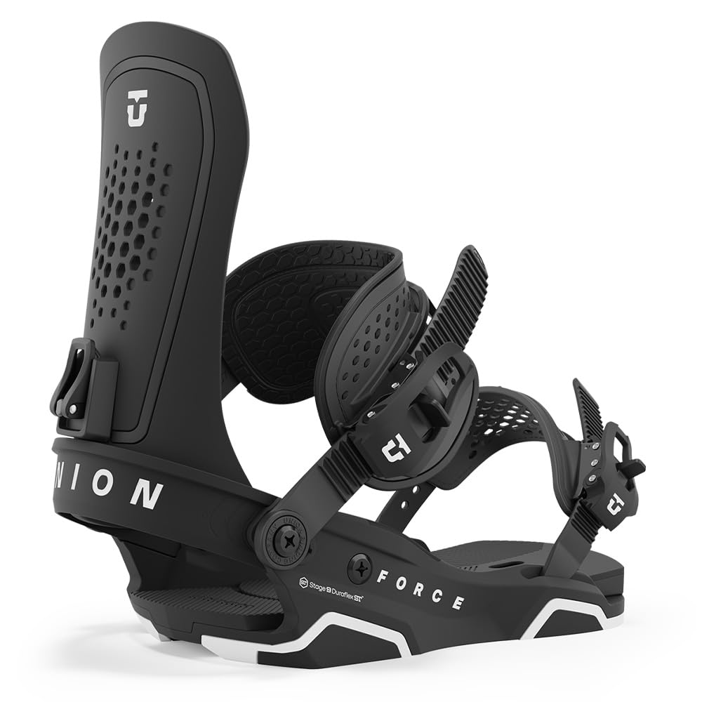 Union Force Men's Snowboard Bindings - All-Mountain Freestyle Snowboarding for Men - Perfect for Park, Powder & Backcountry Riding