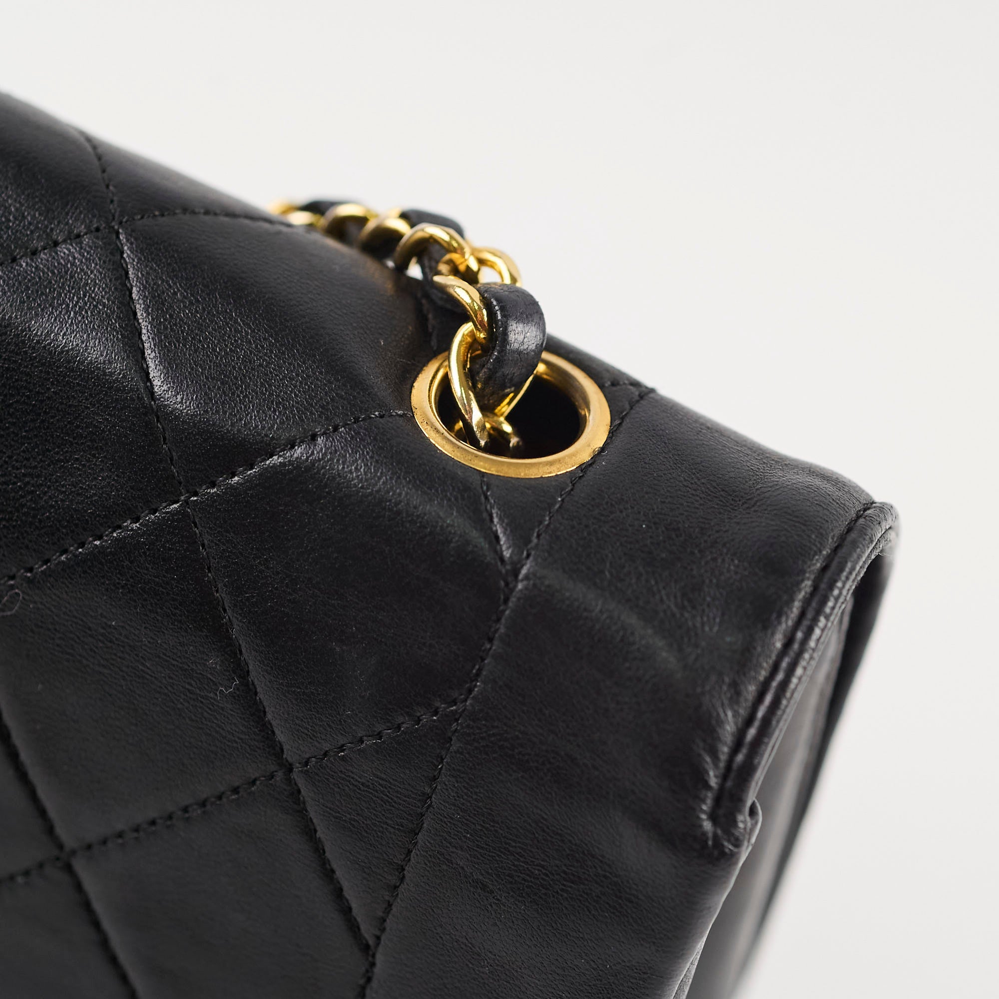 Chanel Medium Diana Bag Black Lambskin - Luxury Designer Handbag for Women | Perfect for Parties, Work & Everyday Use