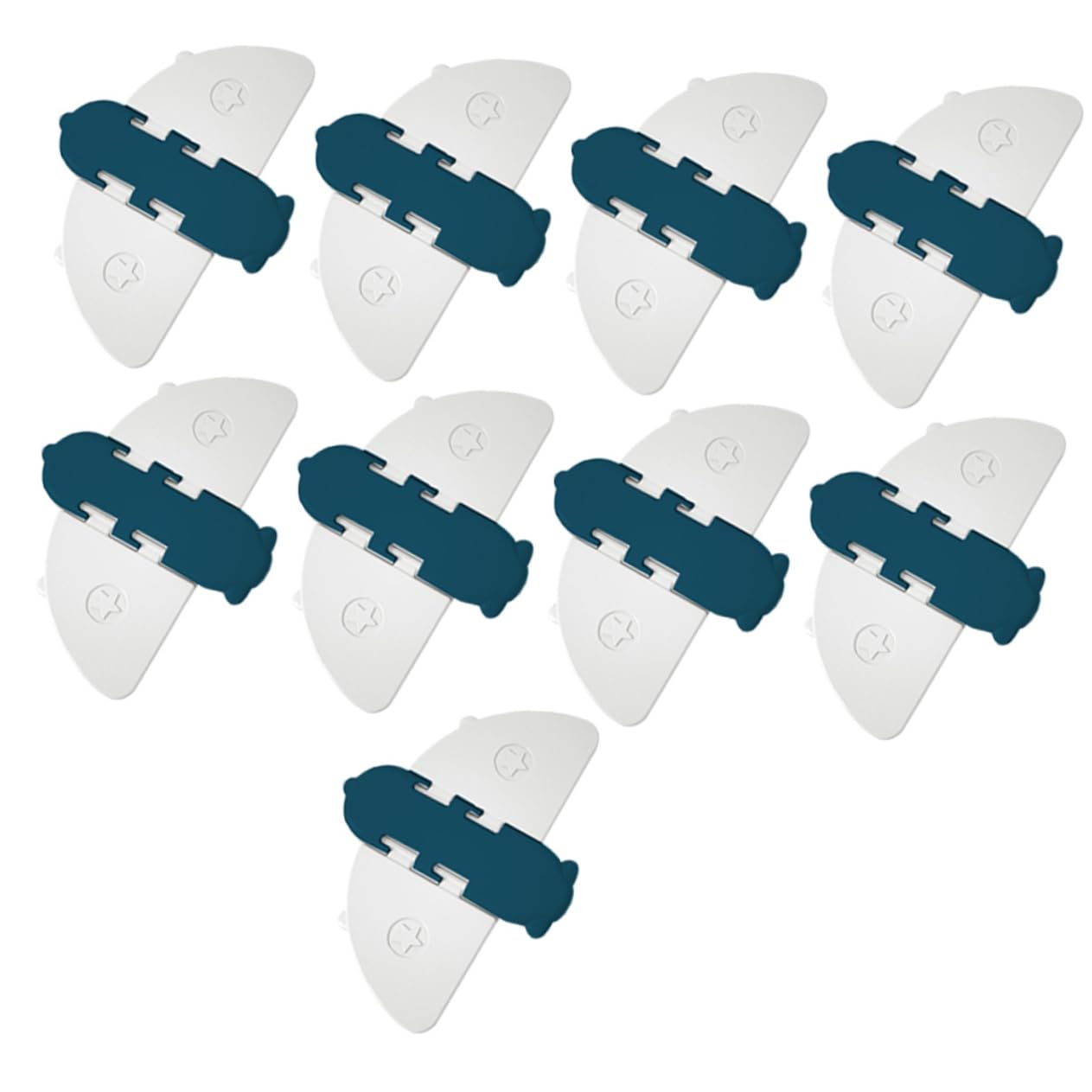 DOITOOL 27-Piece Child Safety Door and Window Locks - ABS Baby Proofing Locks for Sliding Doors, Wardrobes & Cabinets - Secure Your Home for Toddlers & Pets