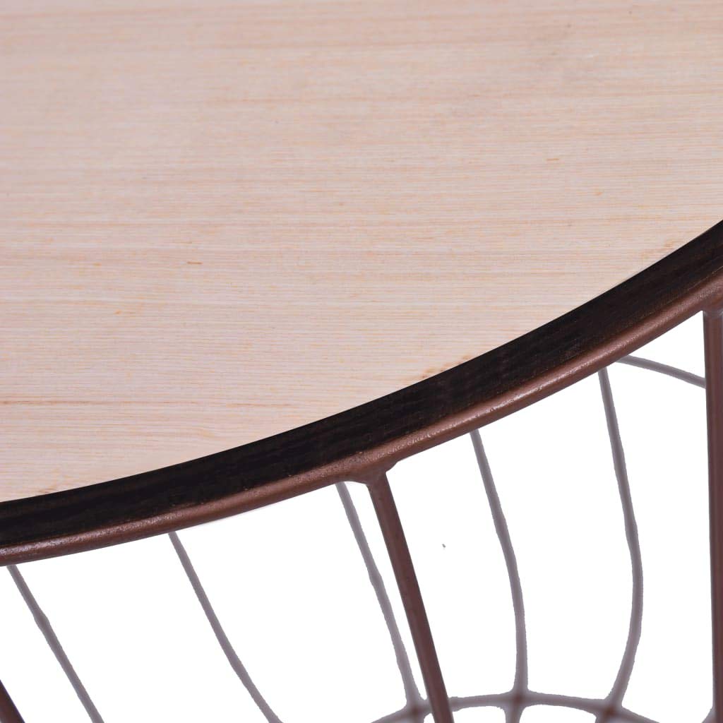 Round Coffee Table for Living Room - 15.6