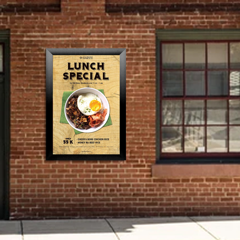 Extra Large 24x96 Poster Snap Frames with 2.5