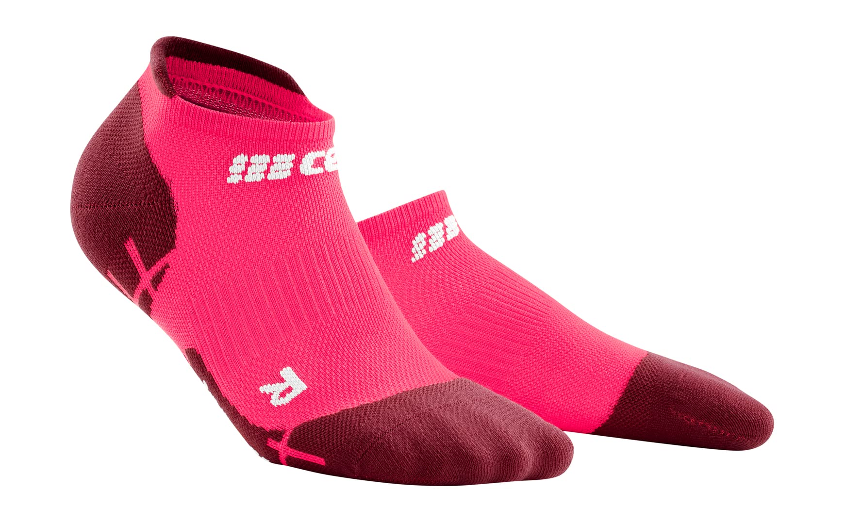 CEP Women's No Show Compression Ultralight Running Socks - Breathable Athletic Socks for Marathon, Gym & Everyday Comfort