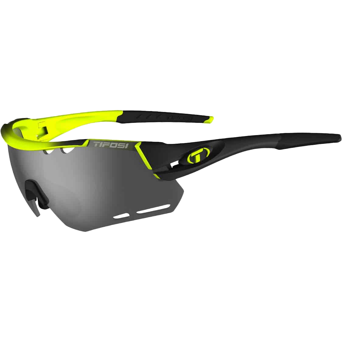 Alliant Race Neon/Smoke, AC Red & Clear Motorcycle Helmet Visor - High Visibility for Night Riding & Racing