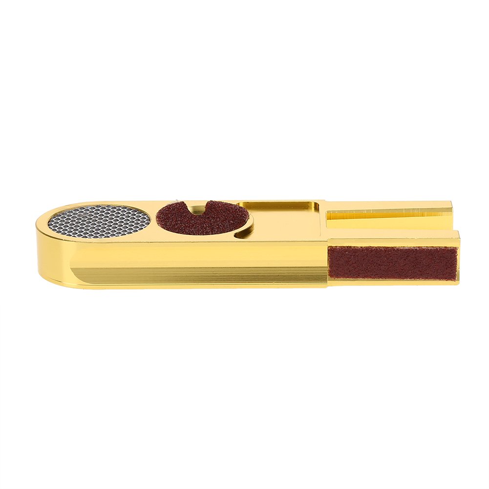 3-in-1 Multifunctional Pool Cue Cleaner & Trimmer - Professional Tapered Repair Tool for Billiard Cue Maintenance at Home or in Clubs