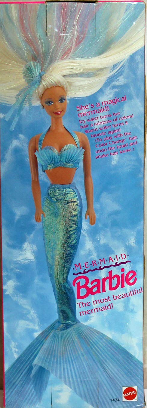 Vintage 1991 Mermaid Barbie Doll by Mattel #1434 for Collectors