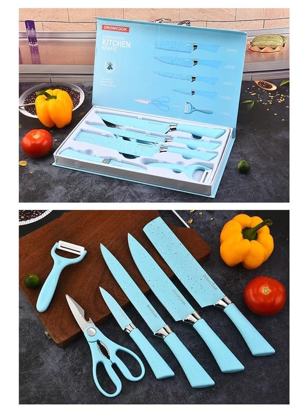 Professional Chef Knife Set - Sharp Kitchen Knives for Chopping Vegetables | Cooking & Food Prep