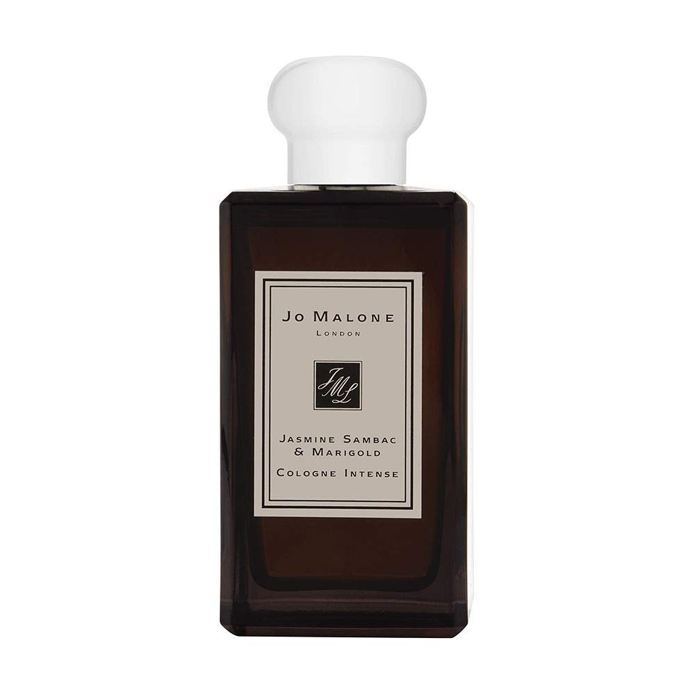 Jo Malone Jasmine Sambac & Marigold Cologne Intense Spray 3.4 oz - Luxury Floral Perfume for Women, Long-Lasting Fragrance for Date Night & Special Occasions