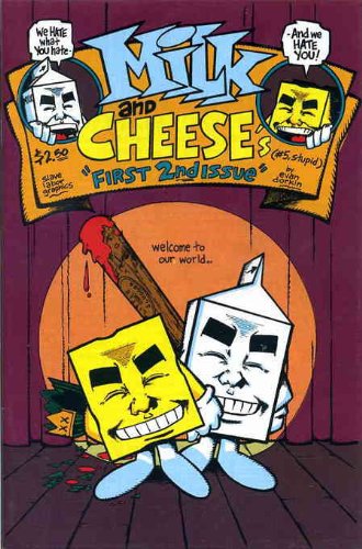 Slave Labor Comic Book #5 VF/NM - Evan Dorkin First & Second Issue 1st Print - Milk & Cheese Edition | Rare Collectible for Comic Enthusiasts & Vintage Collectors